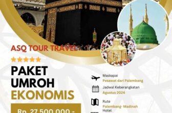 Paket Umroh Alang-alang Lebar Palembang 2024 Hotel dekat masjidil haram