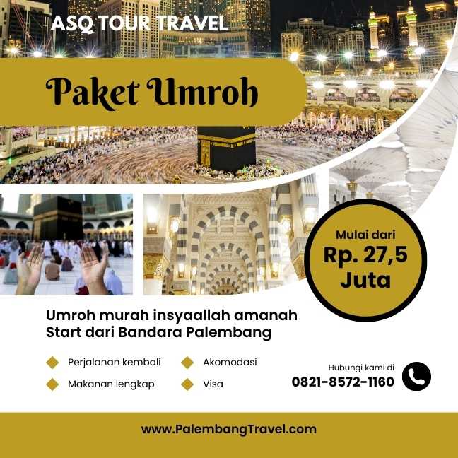 Paket Umroh Alang-alang Lebar Palembang 2024 Terpercaya