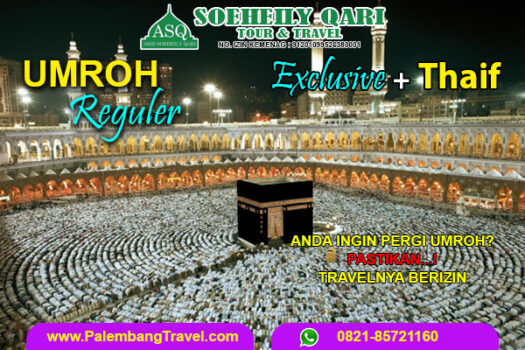 Paket Umroh Reguler 2024 Berangkat Dari Palembang